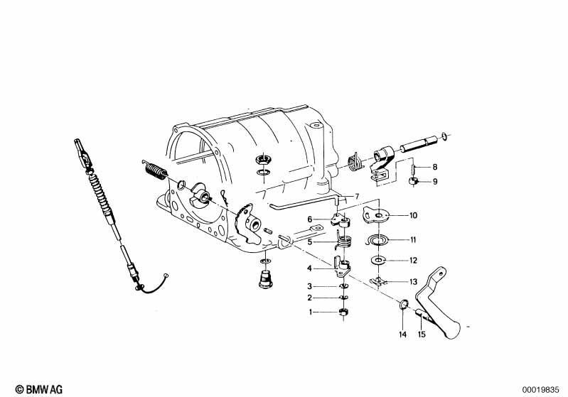 ZF 3HP12 Schaltung/Parksperre