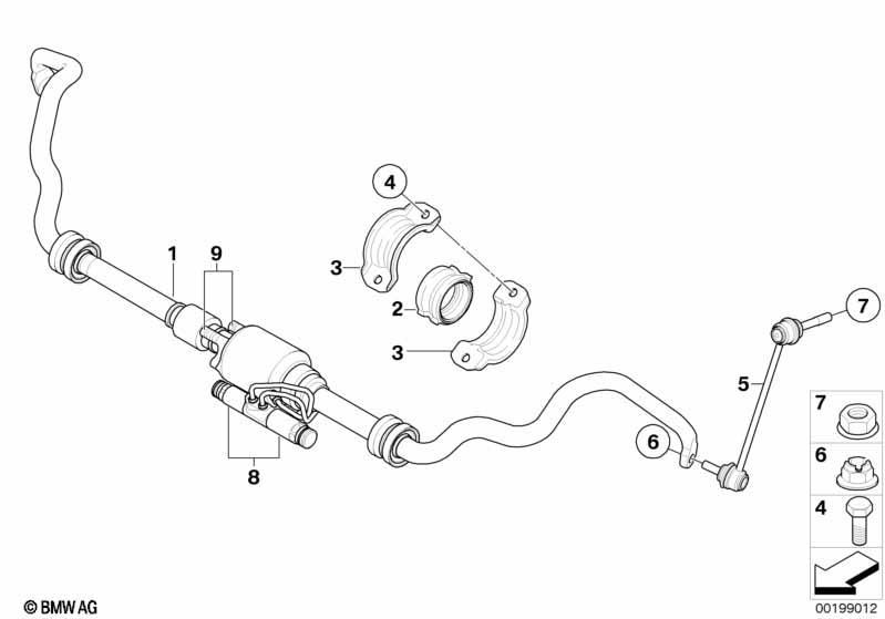 Stabilisator vorn / Dynamic Drive