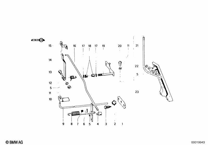 Gasbetätigung/Gasgestänge