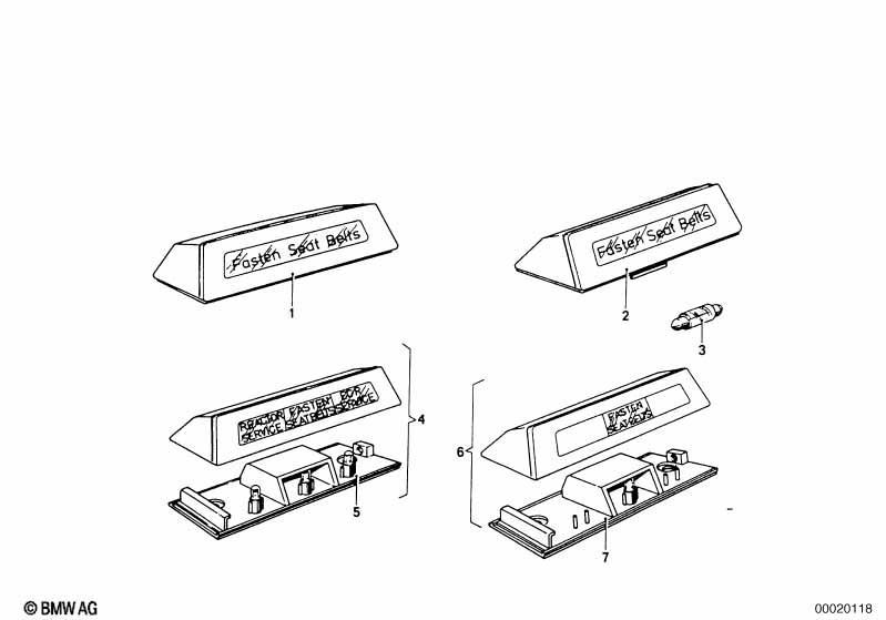 Gurtwarnsystem