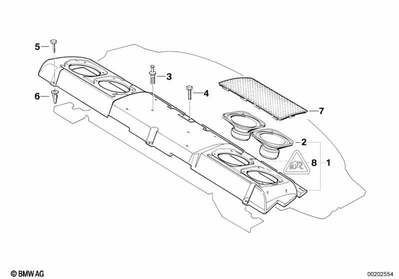 Einzelteile Subwooferbox Top-HiFi-System