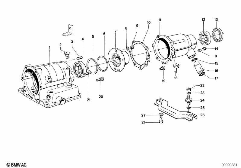 ZF 3HP12 Gehäuseteile/Ölwanne