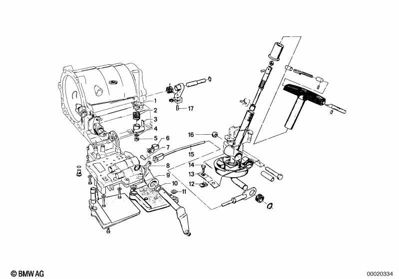 ZF 3HP12 Schaltung/Parksperre