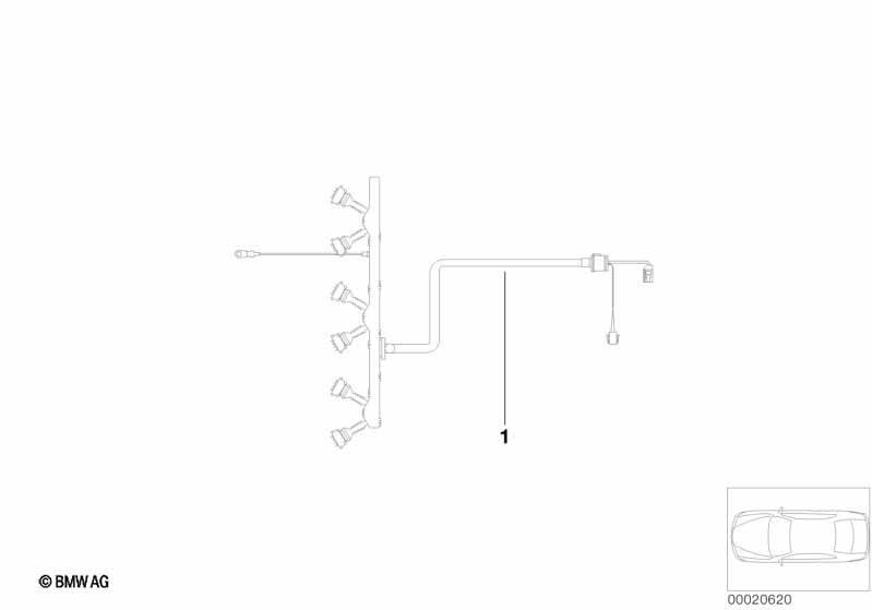 Kabelbaum Motor Zündmodul