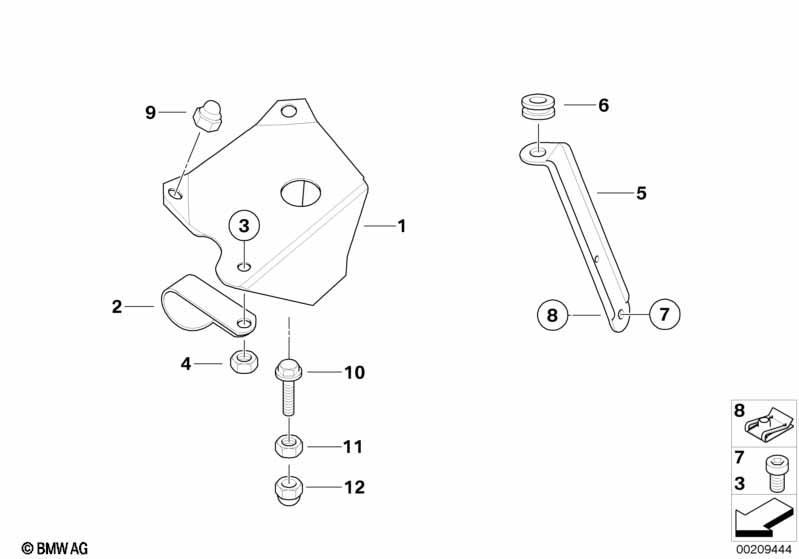 Einzelteile Antenne Groundplane