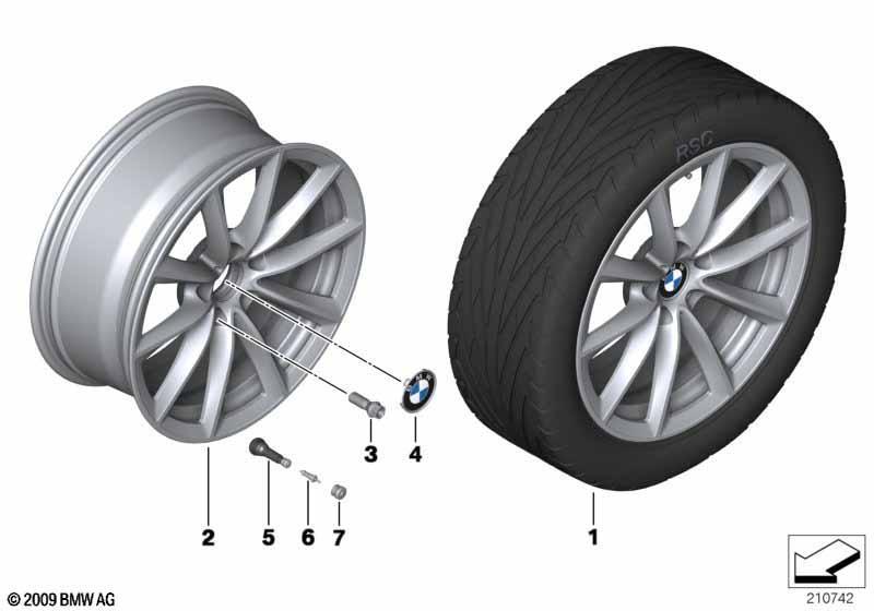 BMW LM Rad V-Speiche 324