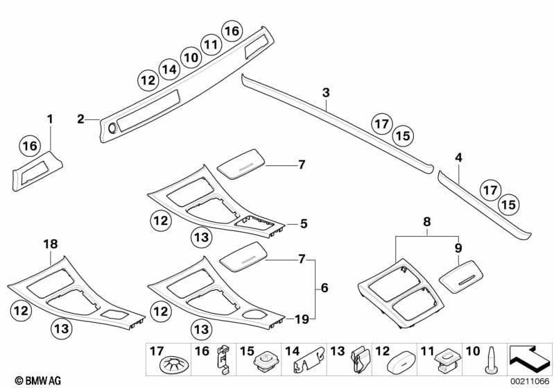 Interieurleisten Aluminium glaciersilber