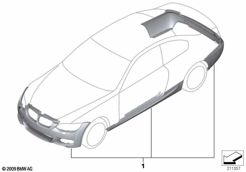 Nachrüstsatz M Aerodynamikpaket