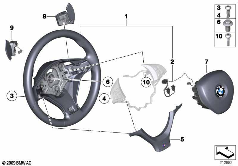 M Sportlenkrad Airbag Multif./Paddles