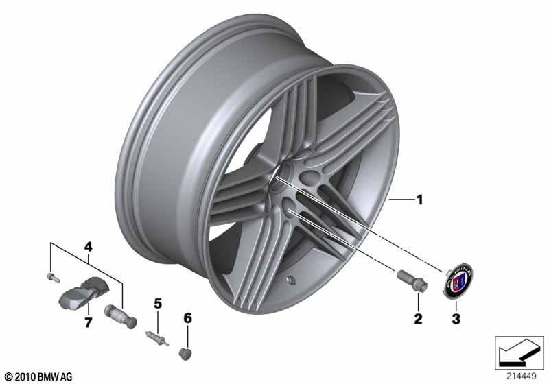 Scheibenrad Leichtmetall Dynamic 19"