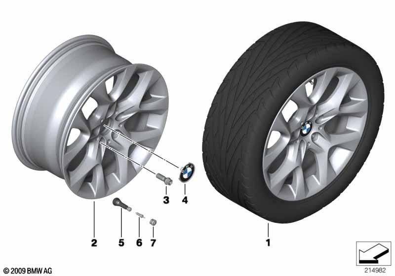 BMW LM Rad Sternspeiche 334