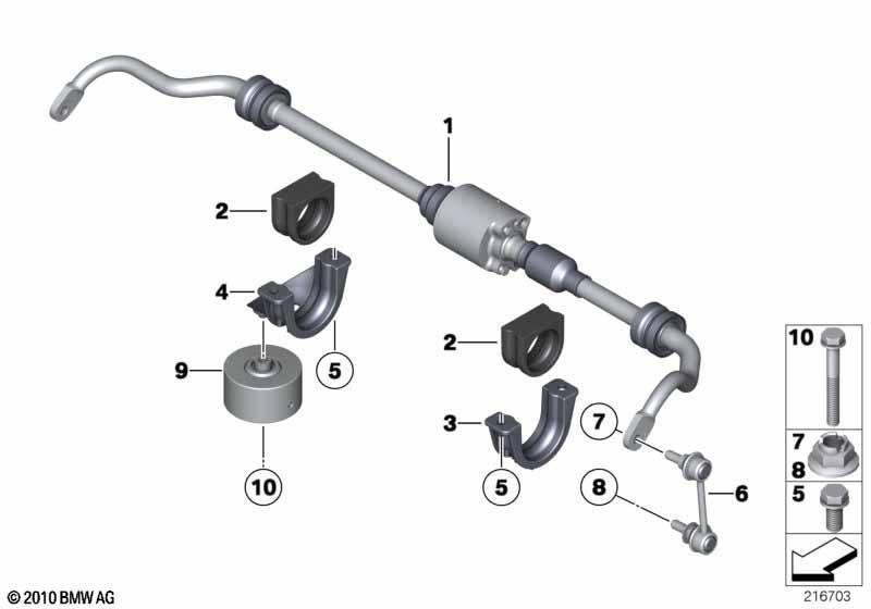 Stabilisator hinten / Dynamic Drive