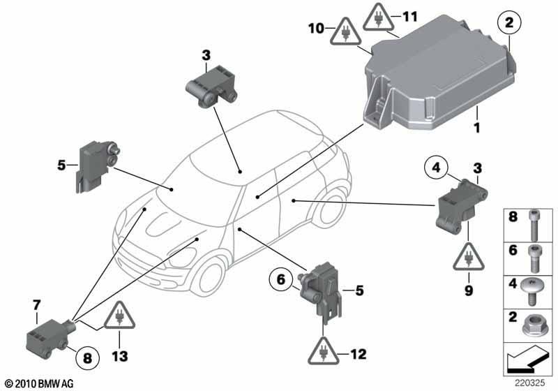 Elektrikteile Airbag