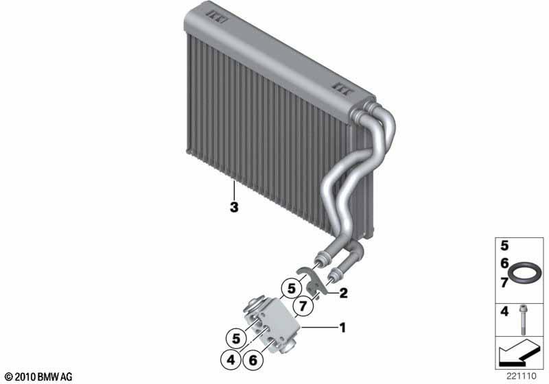 Verdampfer / Expansionsventil