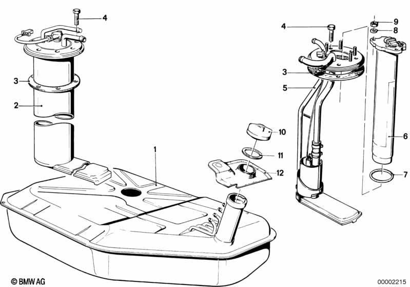 Kraftstofftank/Kraftstofförderung