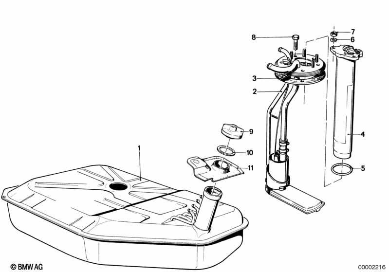 Kraftstofftank/Kraftstofförderung