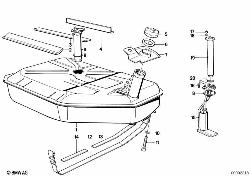 Kraftstofftank/Kraftstofförderung