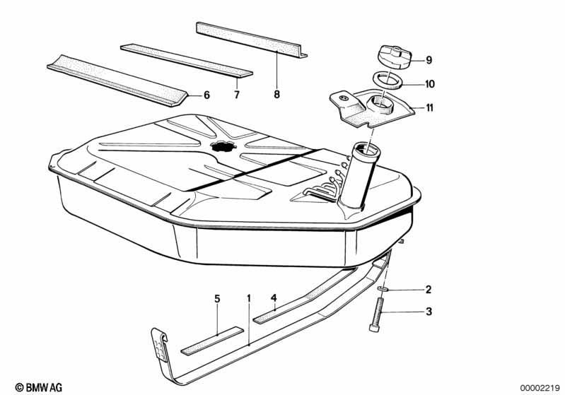 Kraftstofftank/Anbauteile