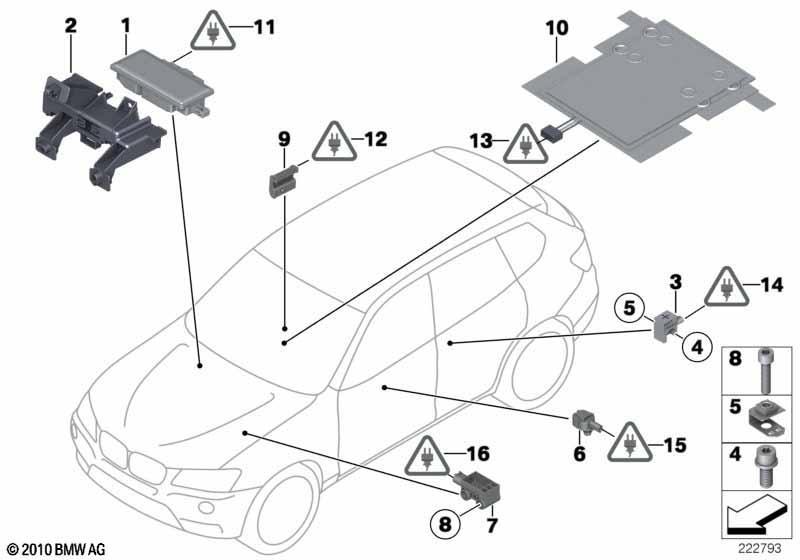 Elektrikteile Airbag