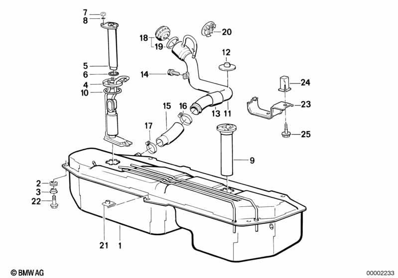 Kraftstofftank/Kraftstofförderung