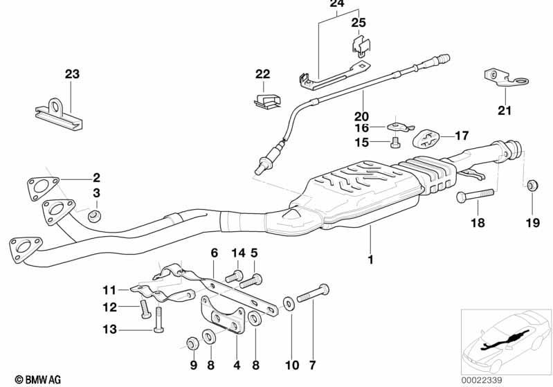 Katalysator/Vorschalldämpfer