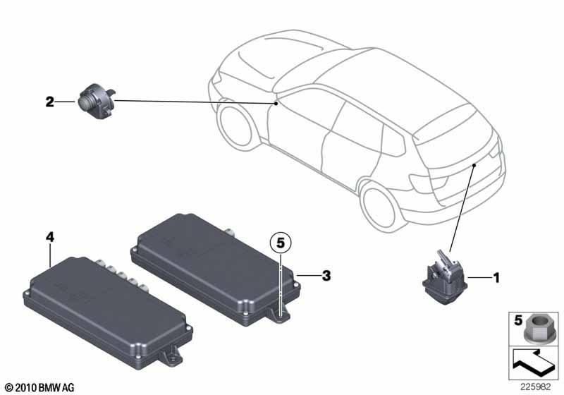 Rear- / Top-Rear-View Kamera