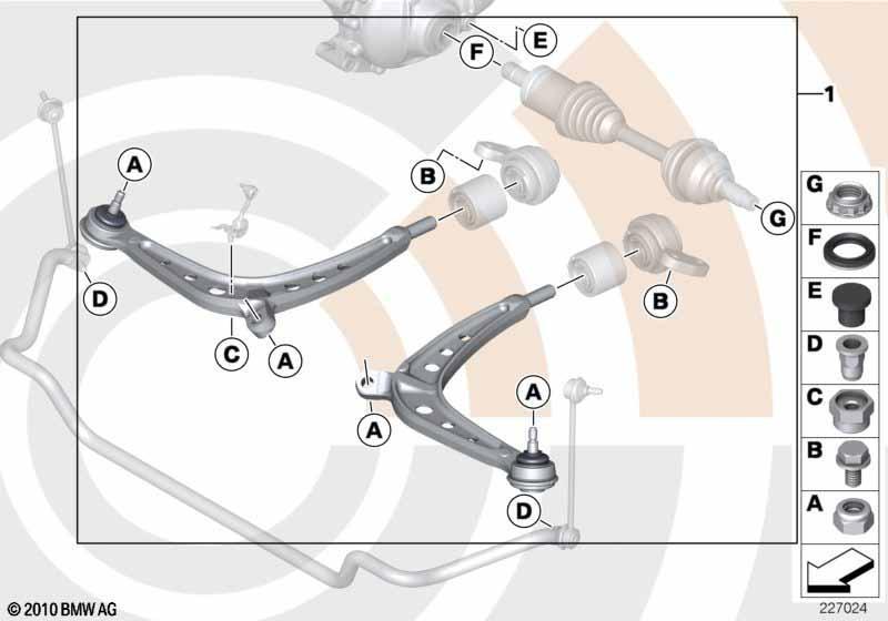 Service Kit Querlenker / Value Parts