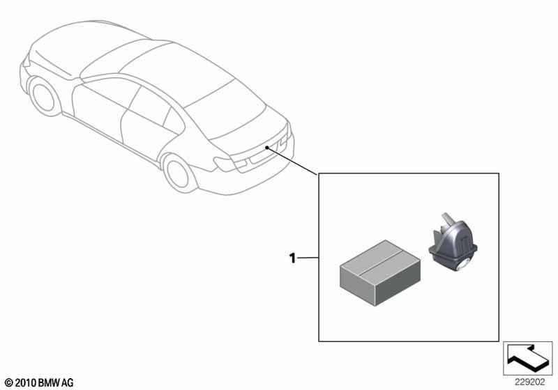 Nachrüstung Rückfahrkamera