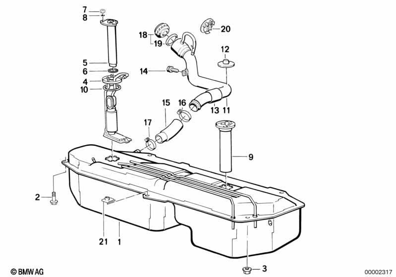 Kraftstofftank/Kraftstofförderung