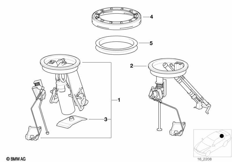 Kraftstoffpumpe / Füllstandsgeber