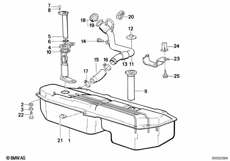 Kraftstofftank/Kraftstofförderung