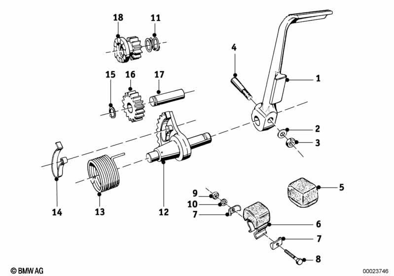 4 Gang Getriebe/Kickstarter