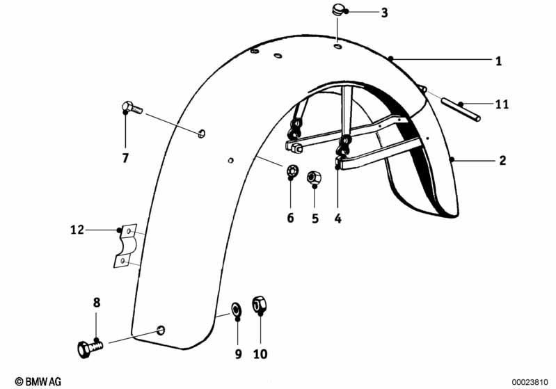 Hinterradkotflügel Anbauteile