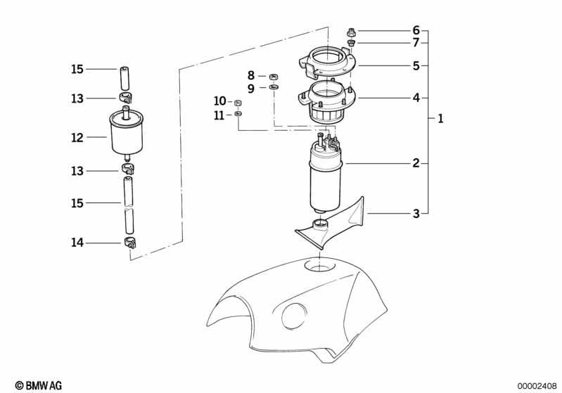 Kraftstoffpumpe/Kraftstofffilter