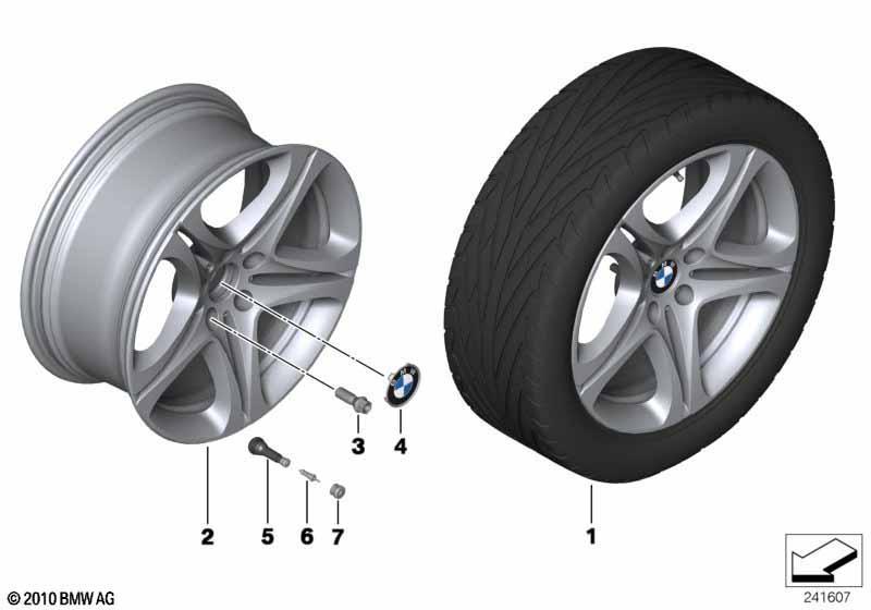 BMW LM Rad Sternspeiche 367 - 19"