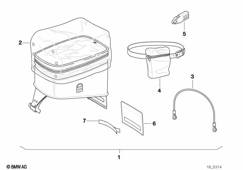 Tankrucksack für Stahlblechtank