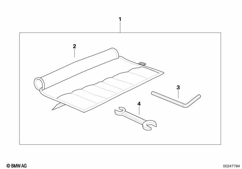 Bordwerkzeug Ergänzungssatz