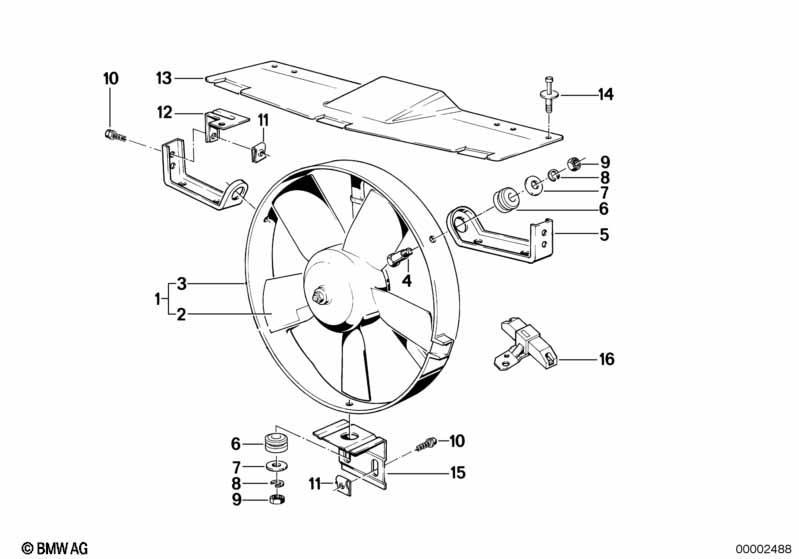 Zusatzlüfter elektrisch