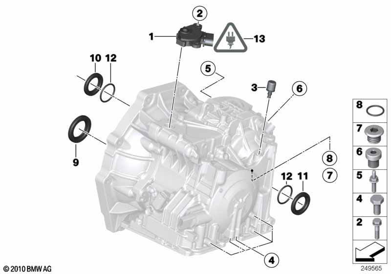 GA6F21WA - Anbauteile/Dichtungen