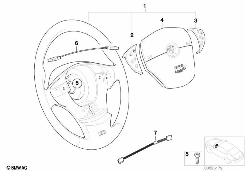 M Sportlenkrad Airb.-Smart Multifunktion