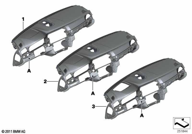 Individual Instrumententafel Leder