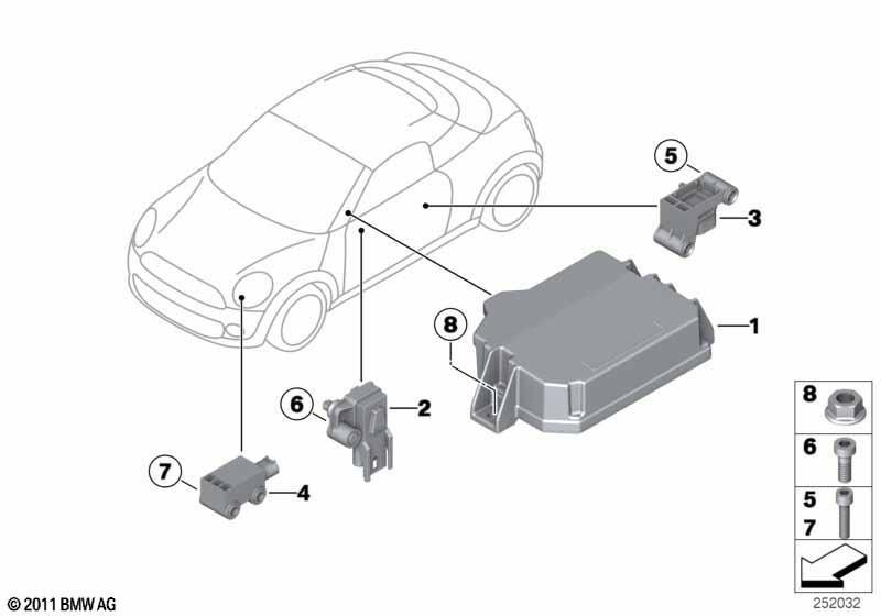 Elektrikteile Airbag