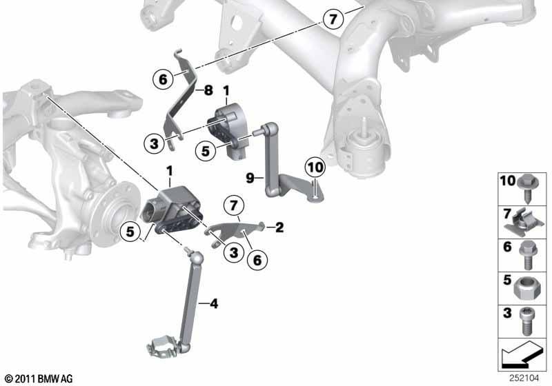 Sensor Leuchtweitenregulierung