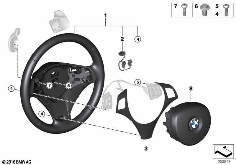 Sportlenkrad Airbag Multif./ Paddles