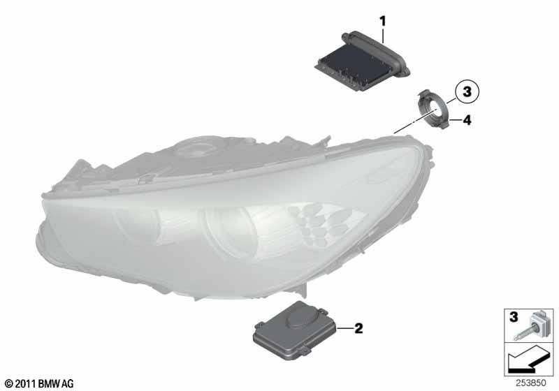 Scheinwerfer Elektronikteile / Lampen