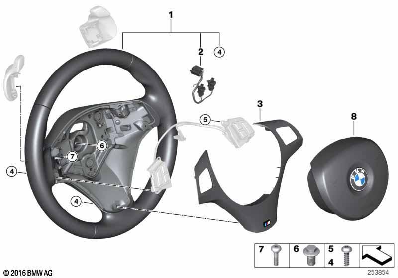 M Sportlenkrad Airbag Multif./Paddles