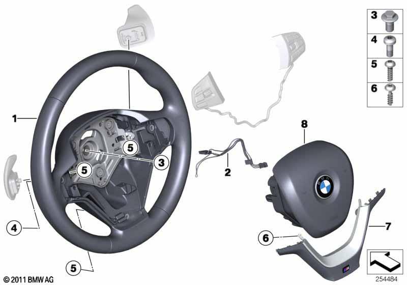 M Sportlenkrad Airbag Multif./Paddles