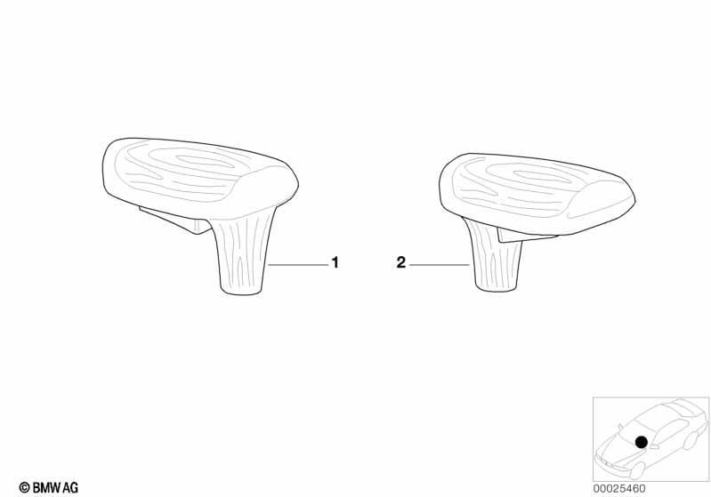 Individual Wählhebelgriffe Holz