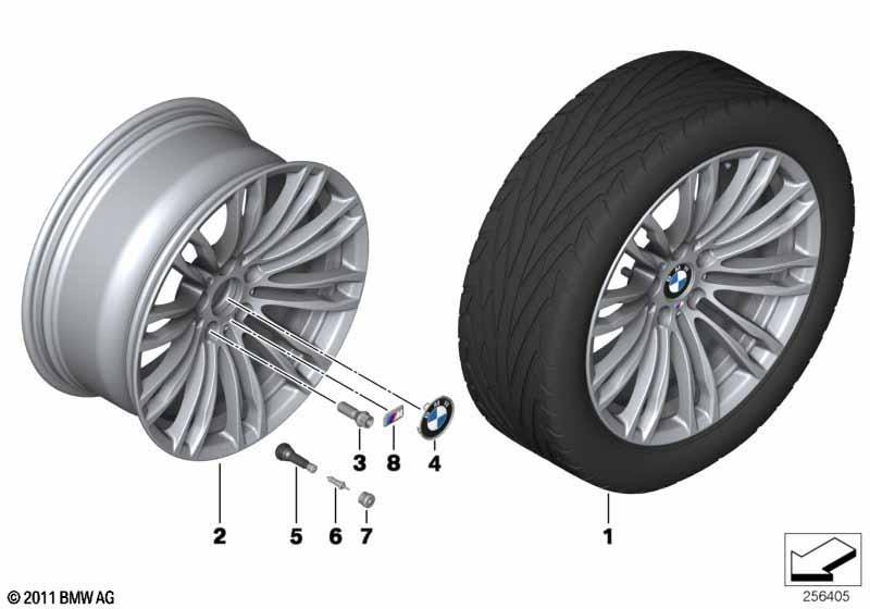 BMW LM Rad M Doppelspeiche 345 - 19"