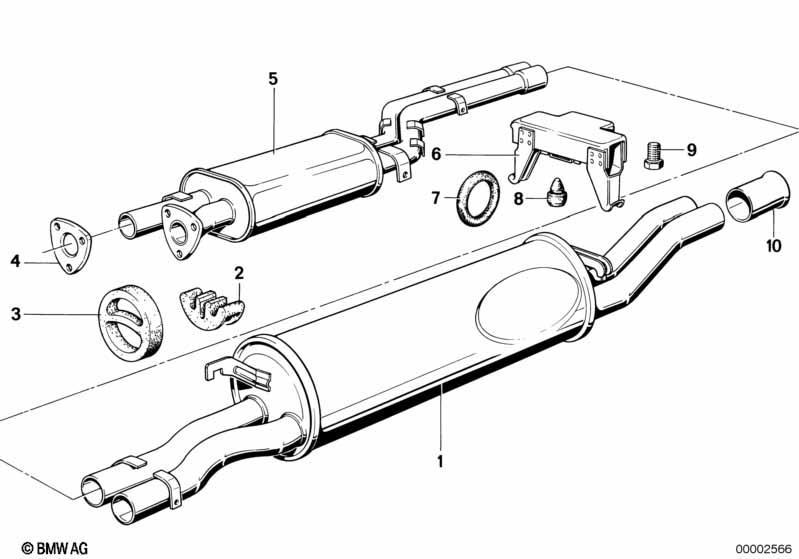 Schalldämpfer/Anbauteile